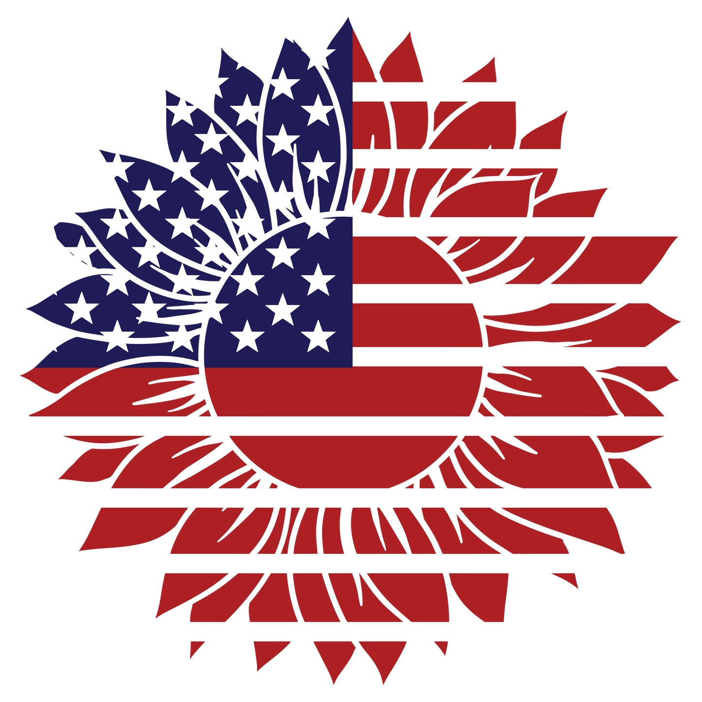 4th Of July American Flag Design - DTF Ready To Press