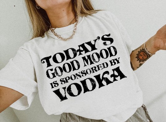 Today’s good mood is sponsored by vodka