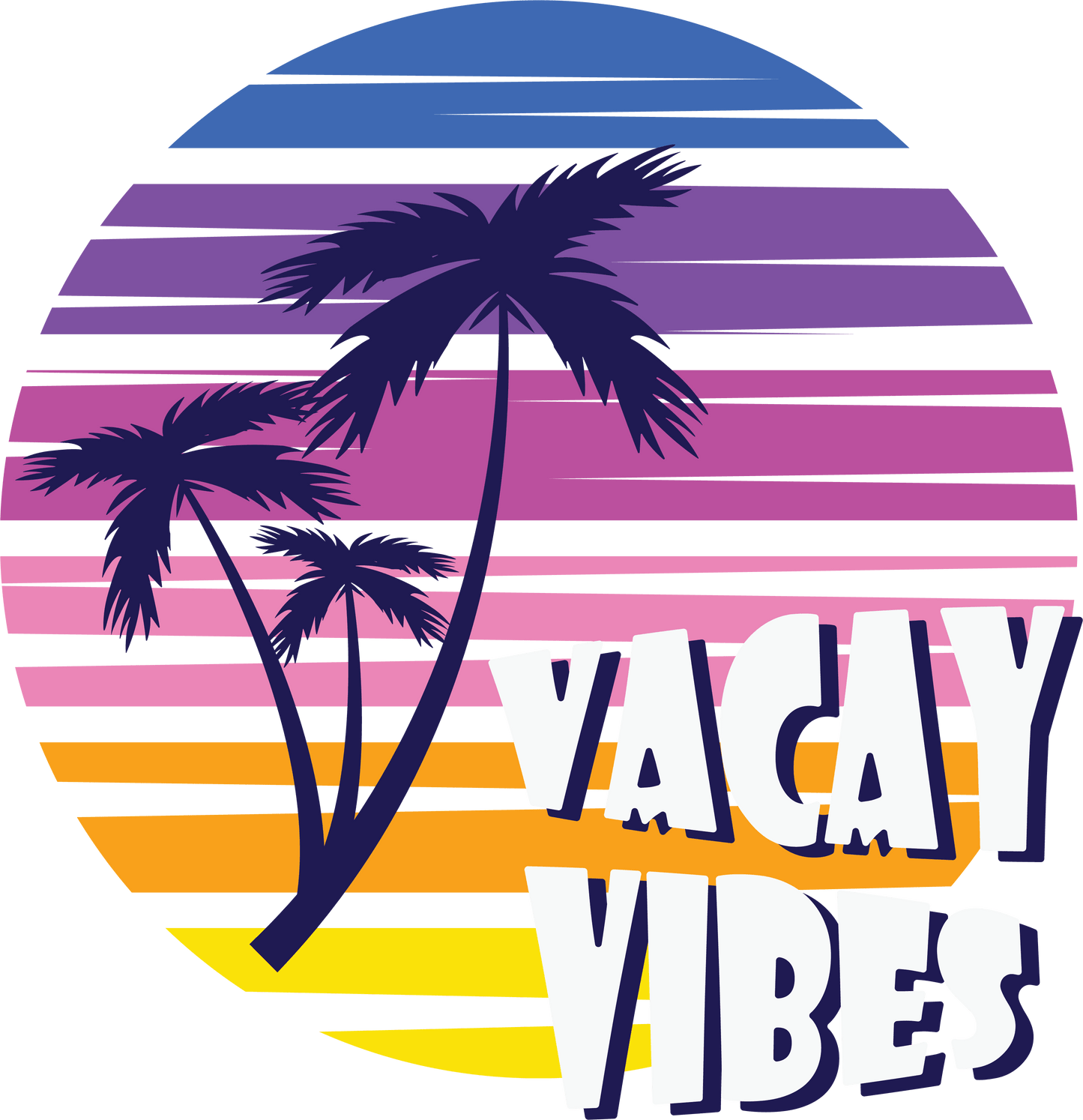 Vacay Vibes Design - DTF Ready To Press