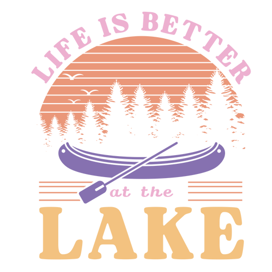 Cute Lake Trip Design - DTF Ready To Press