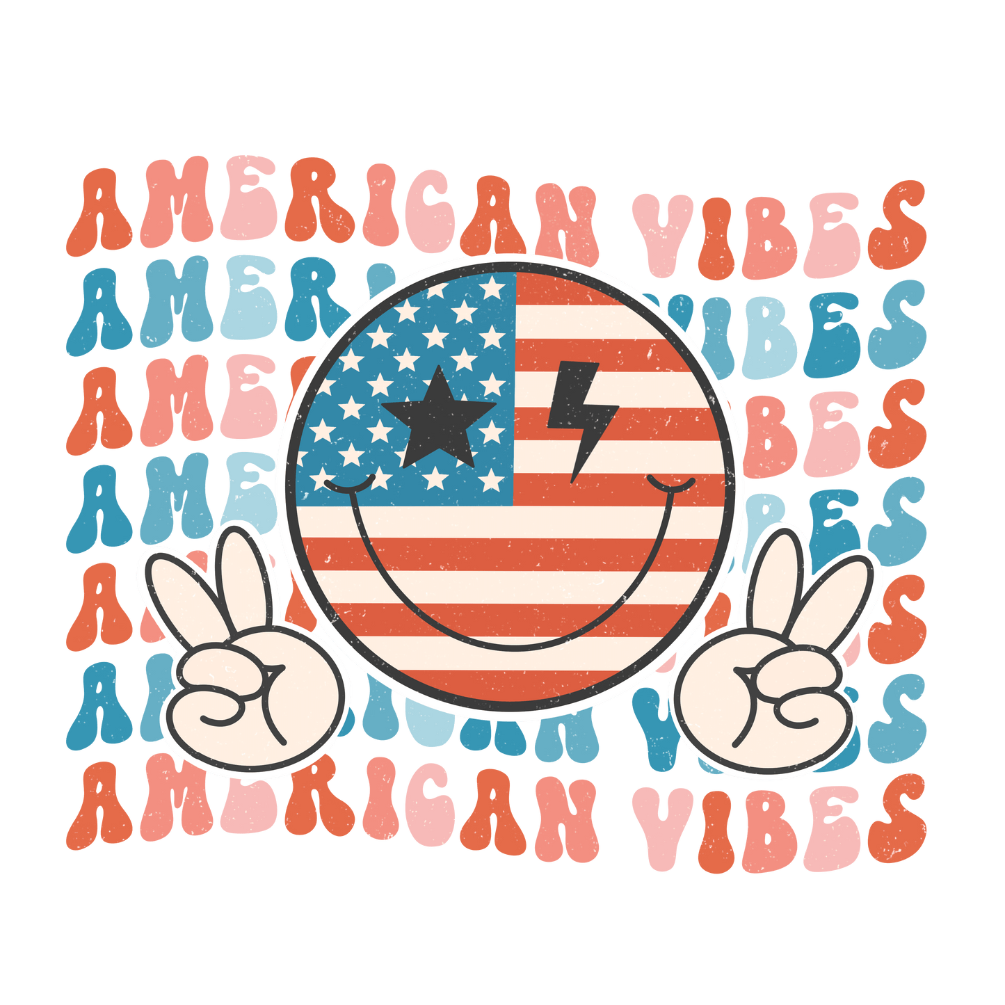 American Vibes Design - DTF Ready To Press