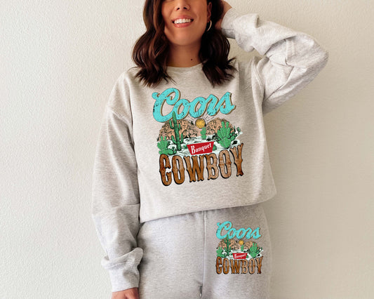 Desert Beer Cowboy SWEATSUIT SET