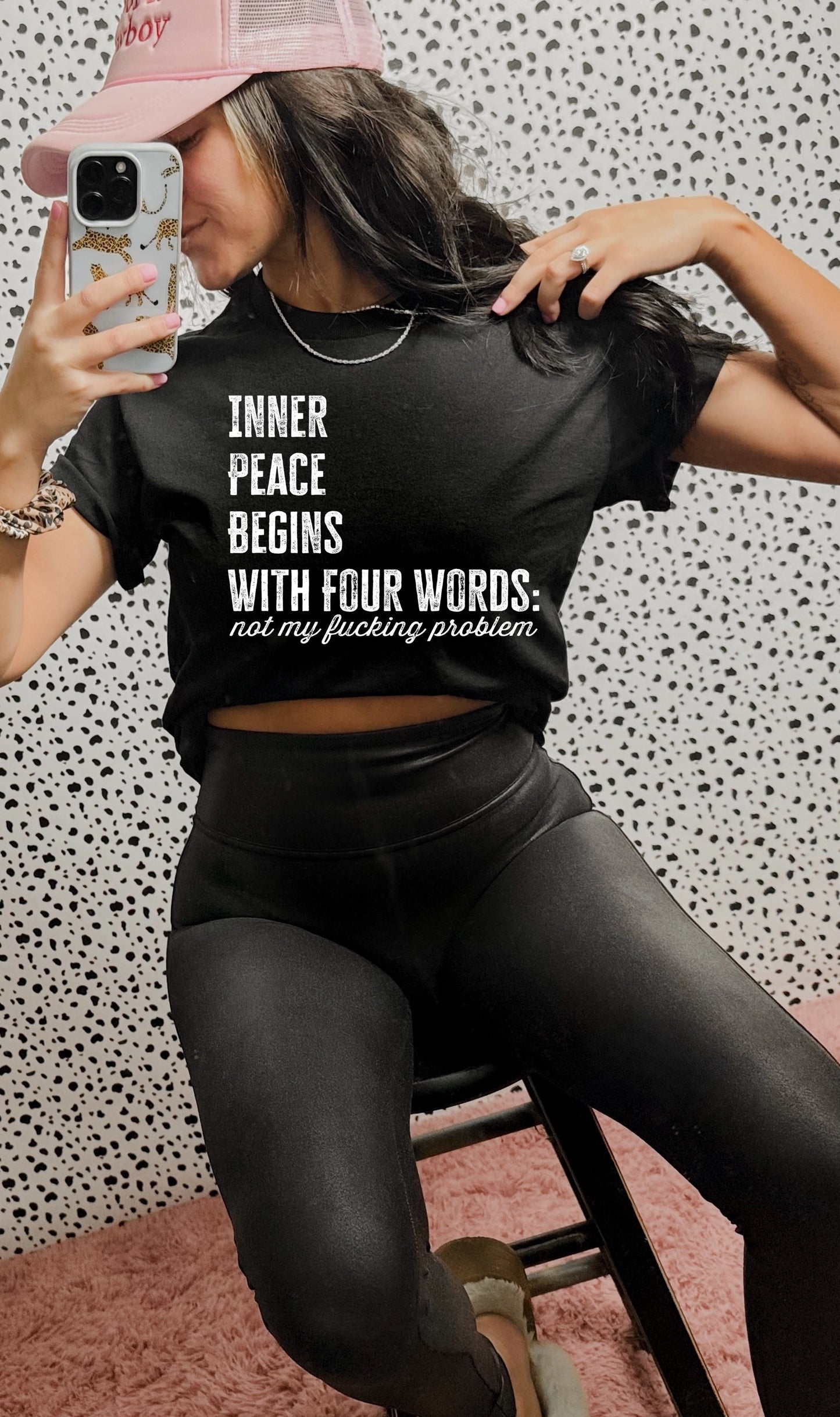 Inner peace begins with four words