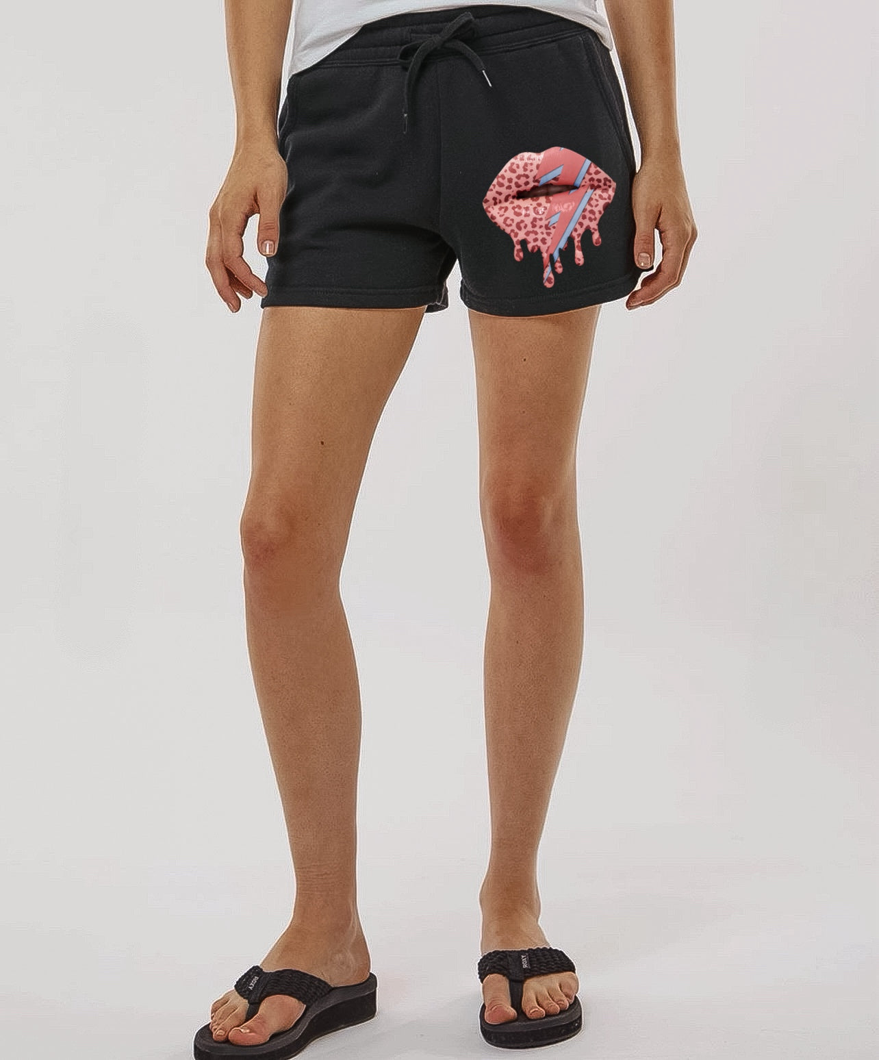 Lightning Bolt Lips SHORTS