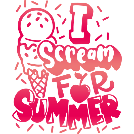 Funny Summer Lover Design - DTF Ready To Press