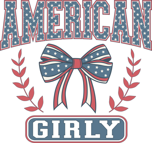 American Girl Design - DTF Ready To Press