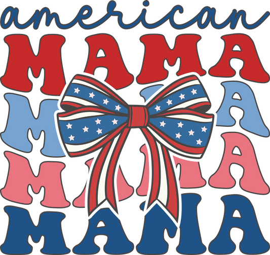 American Mama Design - DTF Ready To Press