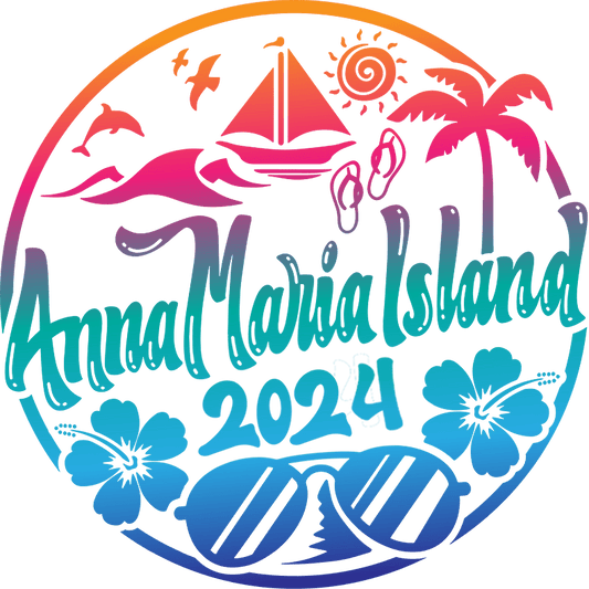 2024 Anna Maria Island Vacation Design - DTF Ready To Press