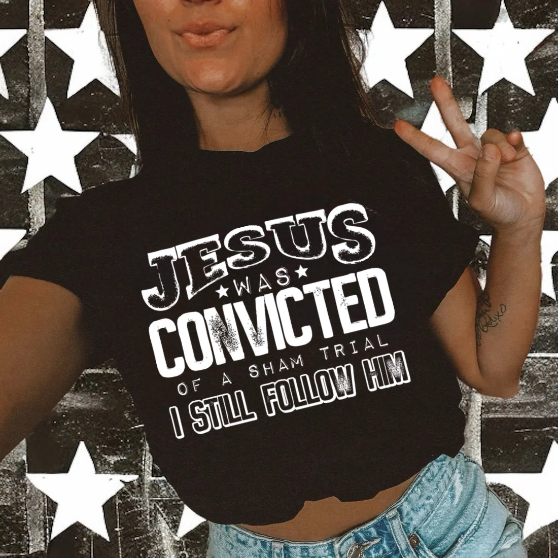 Jesus was convicted I still follow him