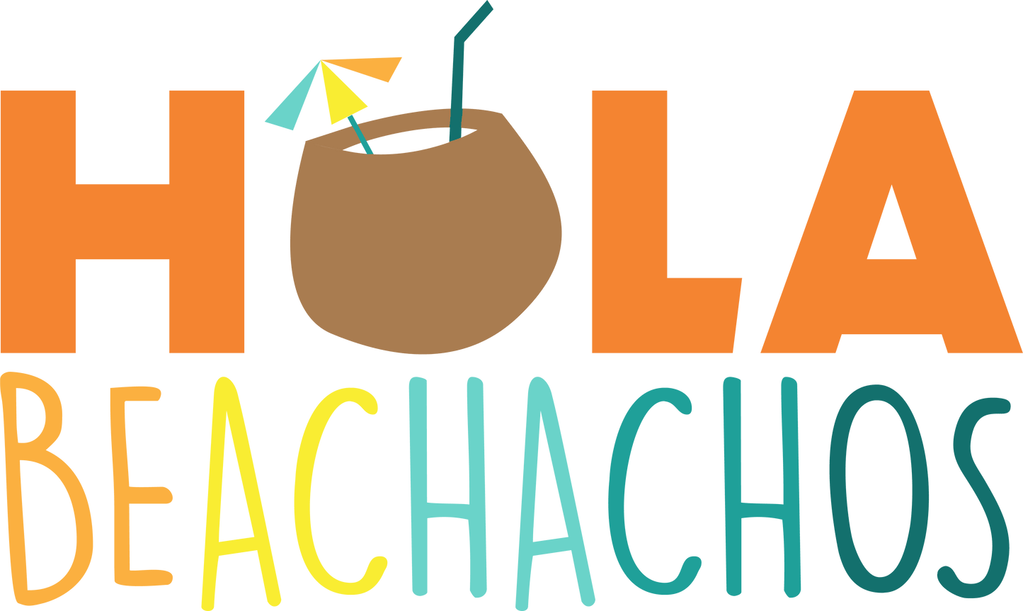 Hola Beachachos Design - DTF Ready To Press