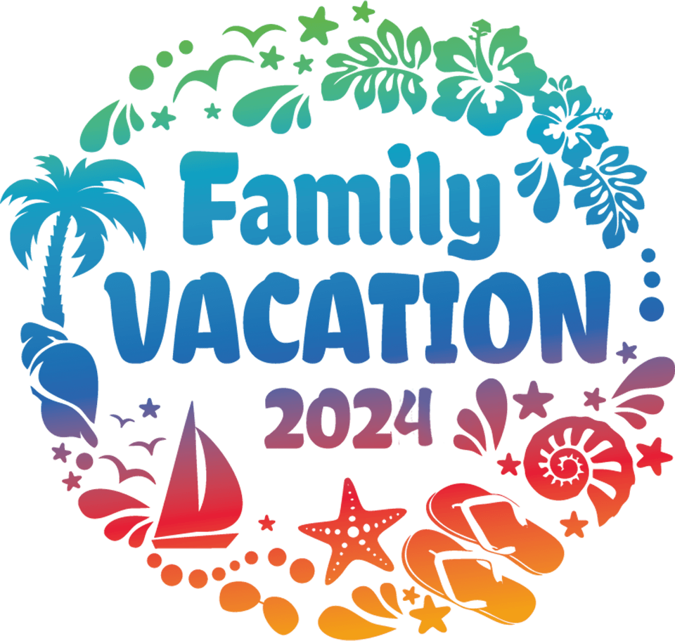 2024 Summer Matching Family Vacation Design - DTF Ready To Press