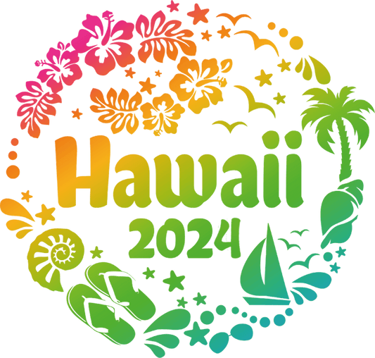 2024 Matching Hawaii Cruise Design - DTF Ready To Press