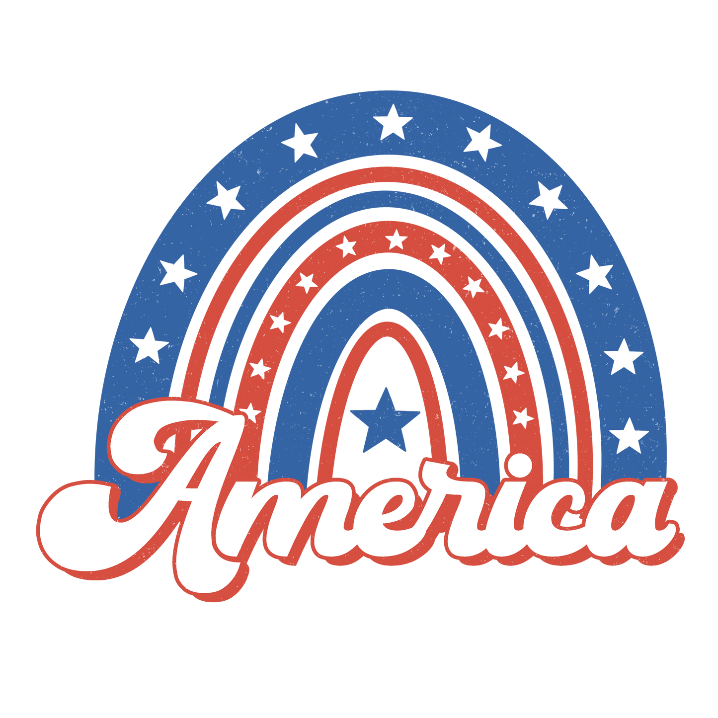 4th Of July America Design - DTF Ready To Press