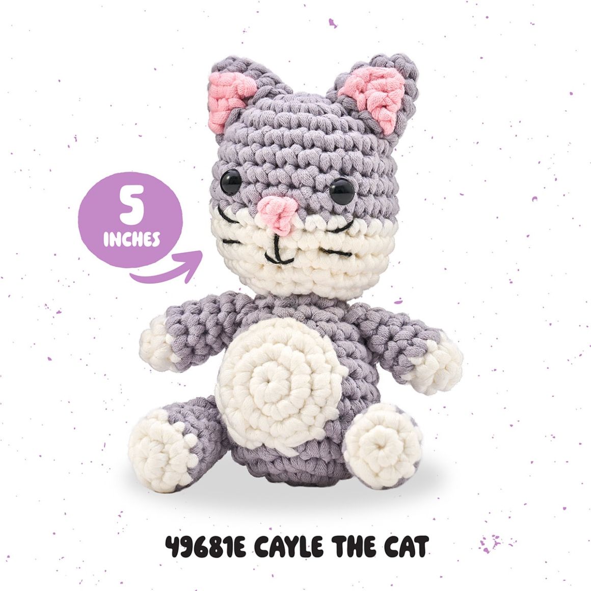 Amigurumi Crochet Kit - Caylee the Cat