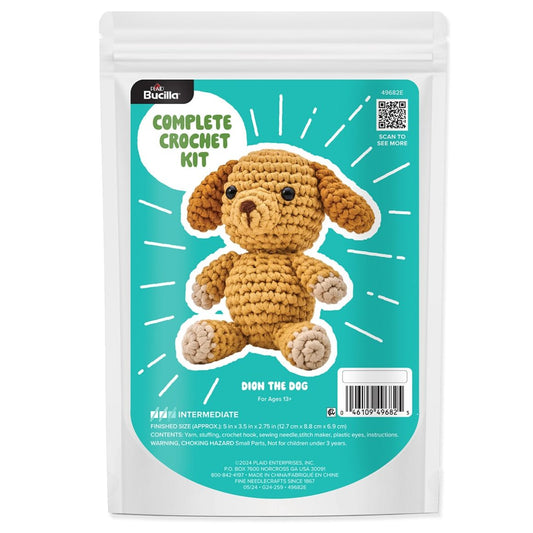 Amigurumi Crochet Kit - Dion the Dog