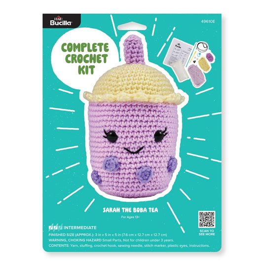 Amigurumi Crochet Kit - Sarah the Boba Tea