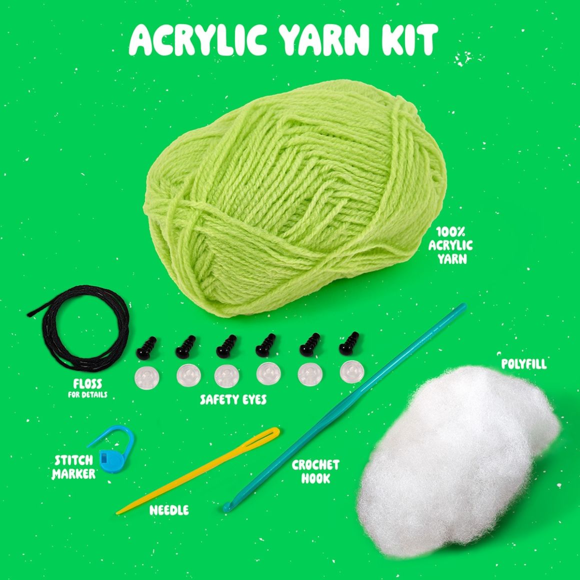 Amigurumi Crochet Kit - Triples in Pod