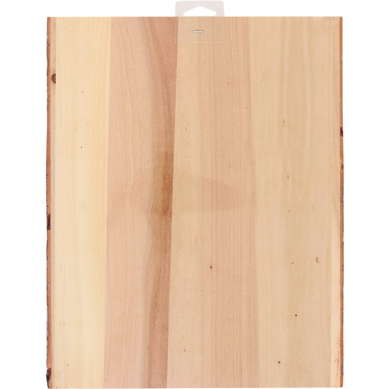 Bark Wood Plank 10.5" x 13"