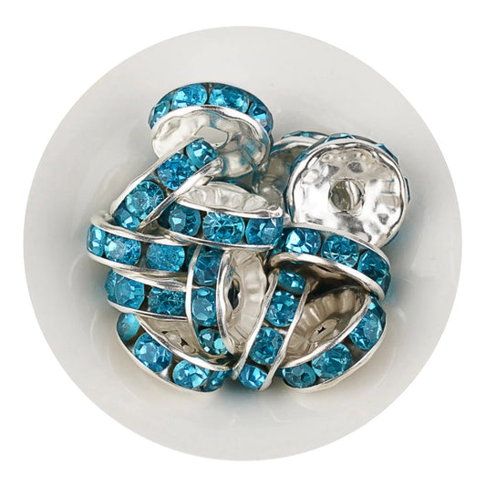 Bead Spacer Disc - Turquoise