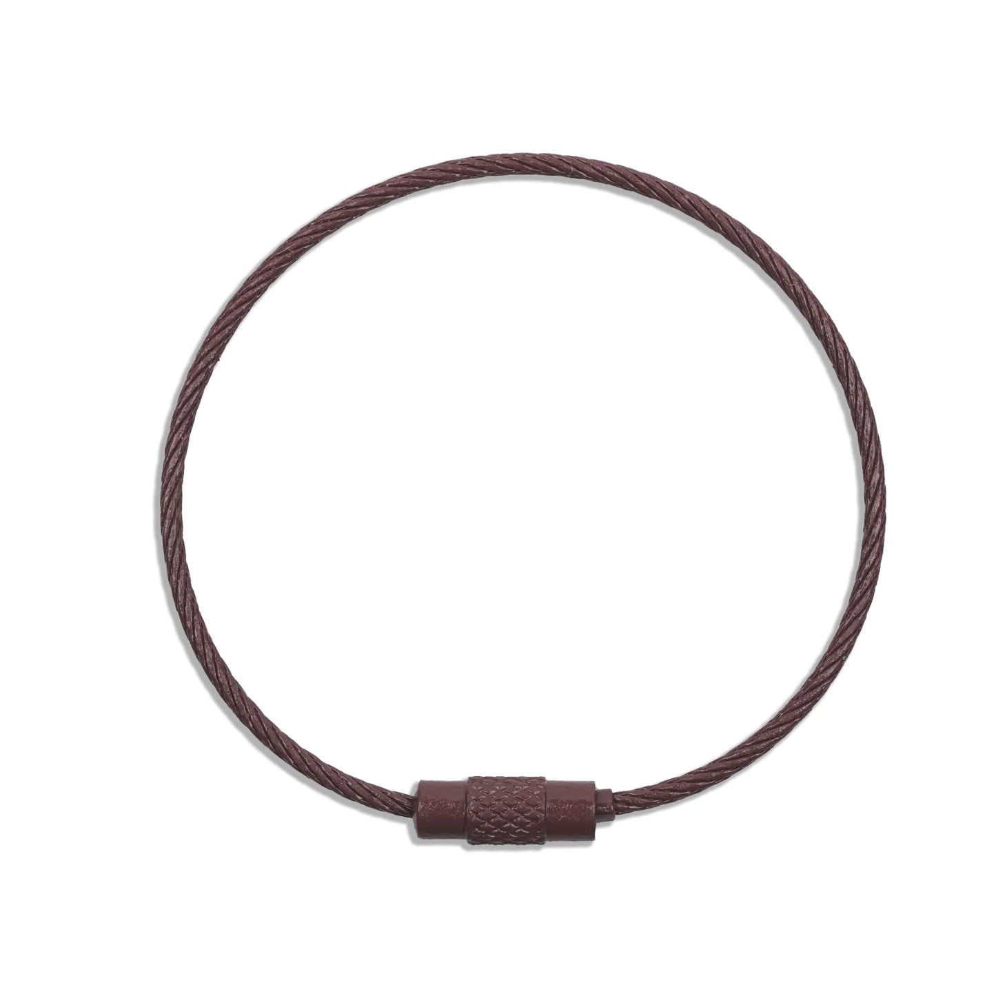 Beadable Charm Tumbler Cable - Brown